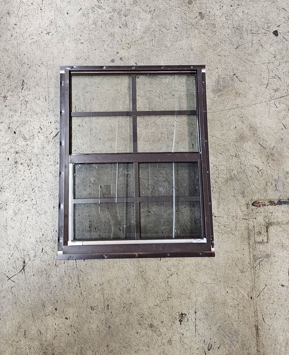 Shed Window/ Barn Window--18 x 23 Brown Flush Mount outlet (Brown)