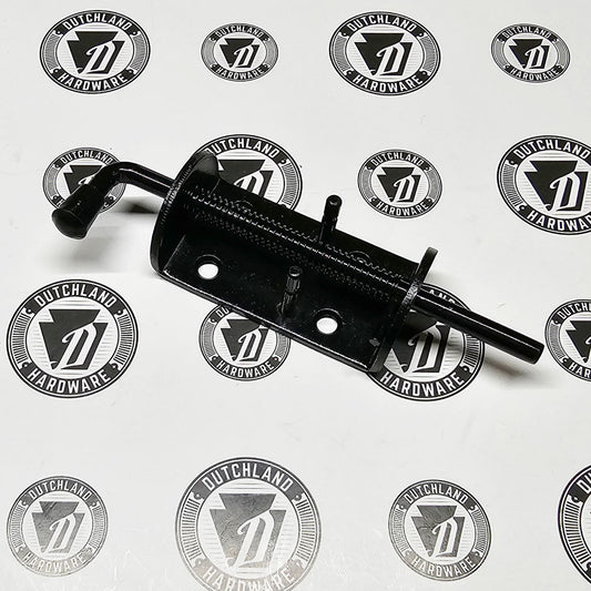 1/4" Black Spring Loaded Barrel Latch